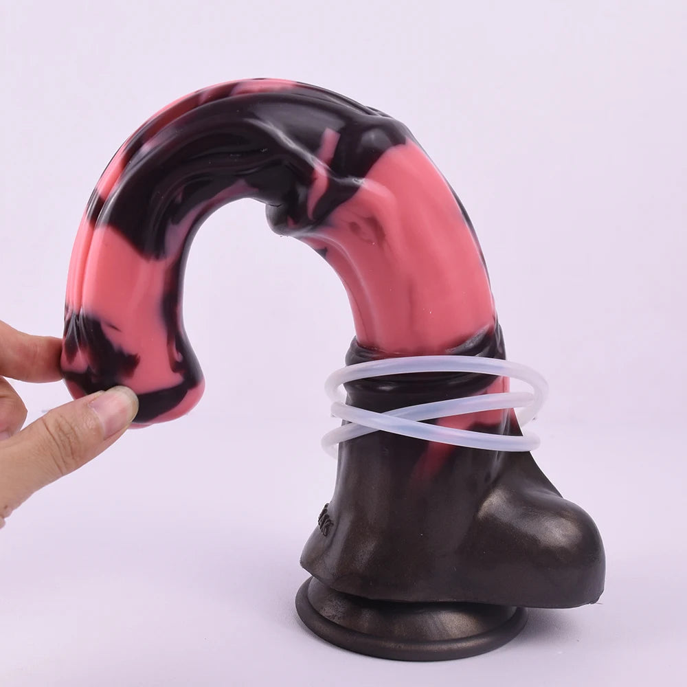Silicone Fantasy Knot Horse Dildo — 5 Sizes M to XXL