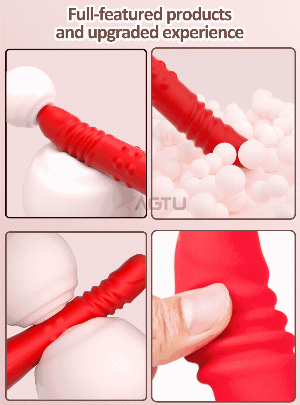 Remote Control Thrusting Dildo Vibrator