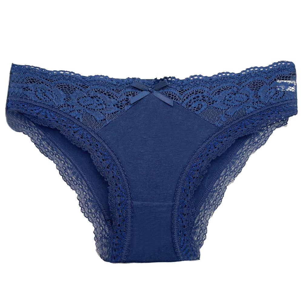 Cotton Briefs Lady 5 PCS/SET Lace Panty Underpants Seamless Panties For Women Lingerie