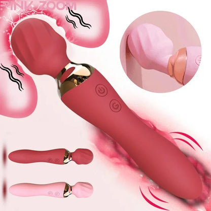Powerful Heating Wand Vibrator