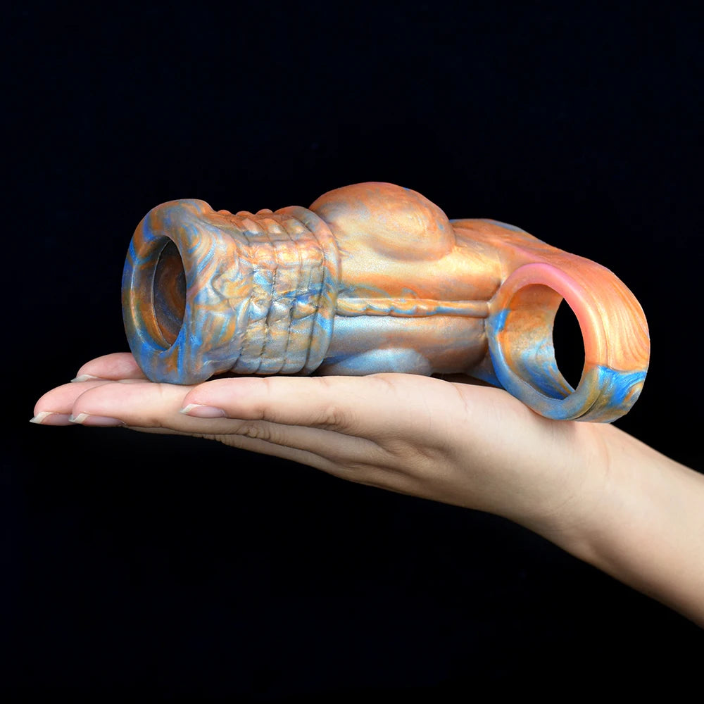 Large Knot Fantasy Silicone Sleeve Extender
