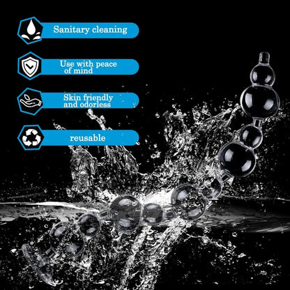 62cm Crystal Chain Beads Plug