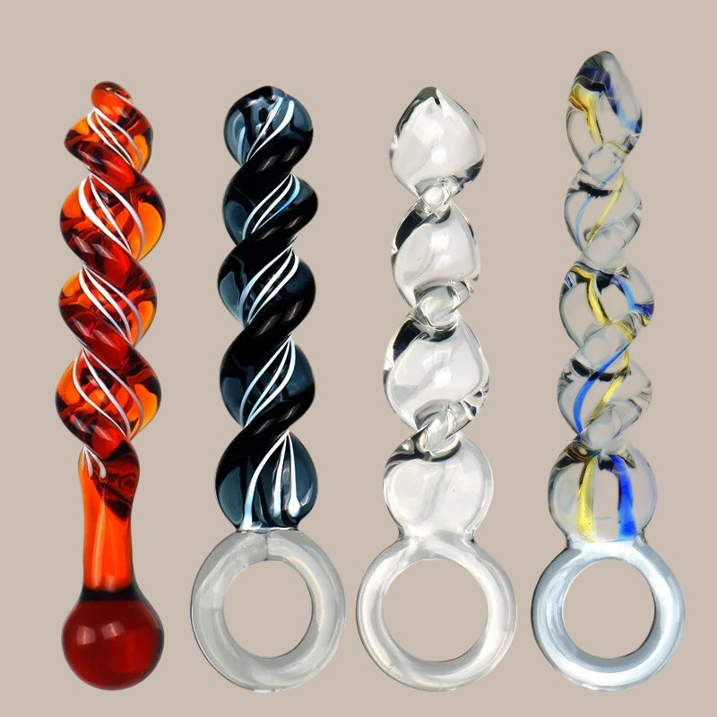 Multi-Size Glass Plug for Solo Exploration