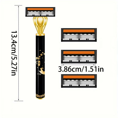 Classic 3-Layer Safety Razor