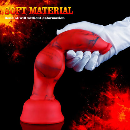 Wolf Dog Knot Fantasy Dildo — Liquid Silicone 4 Sizes