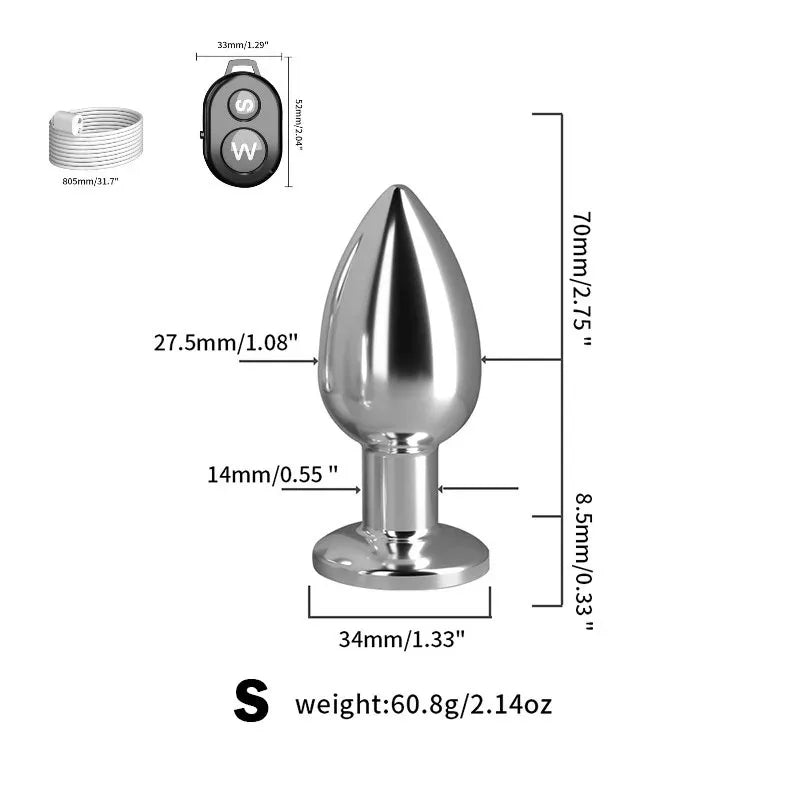 Waterproof Quiet Metal Plug