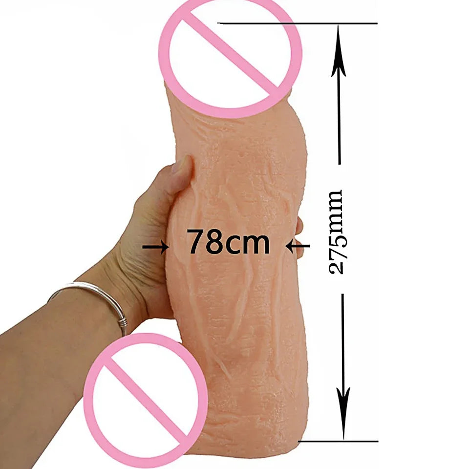 Premium Silicone Dildo Attachment Set