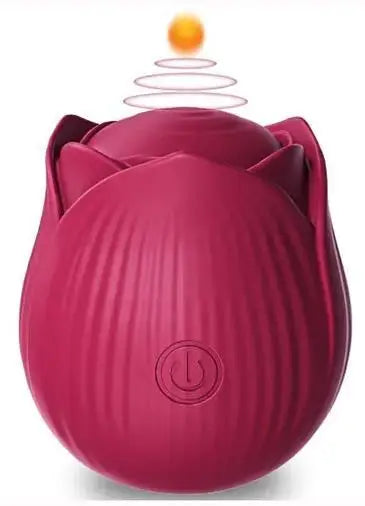 Rose-Shaped Clitoral Vibrator