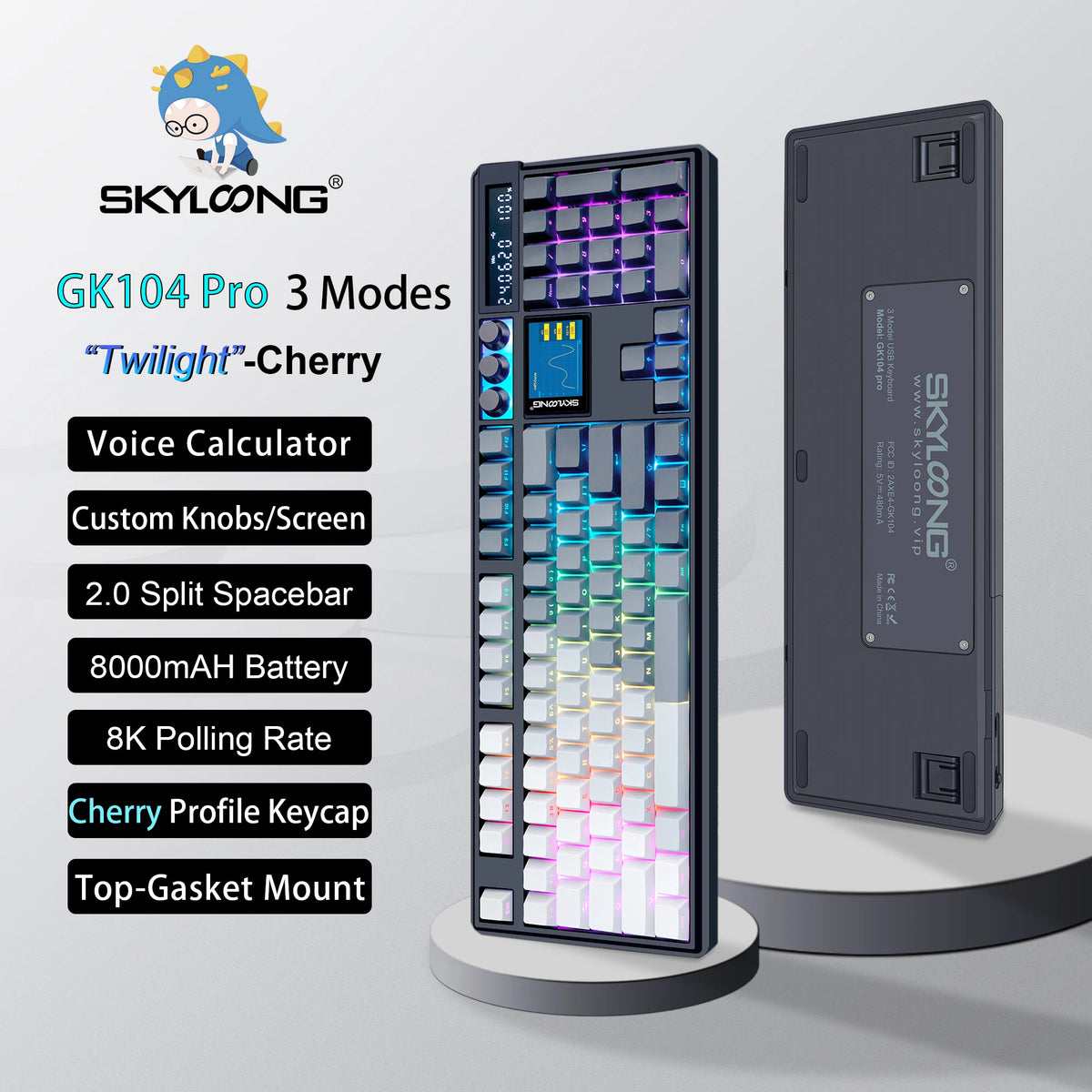 LCD Screen Mechanical Keyboard