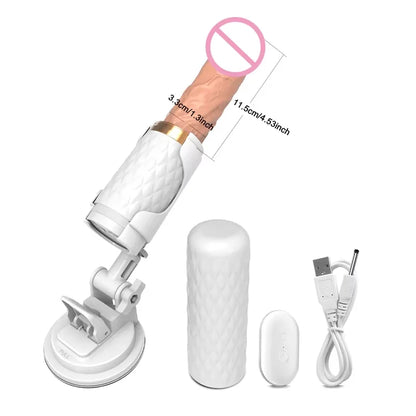 Remote Control Thrusting Dildo Vibrator