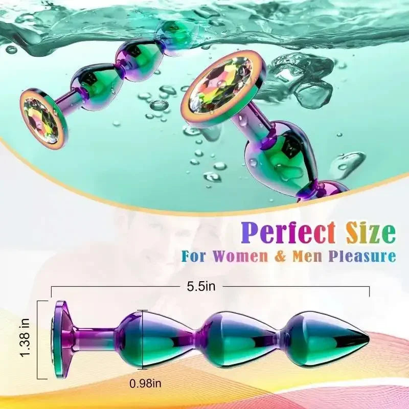 Metal Beads Body Plug