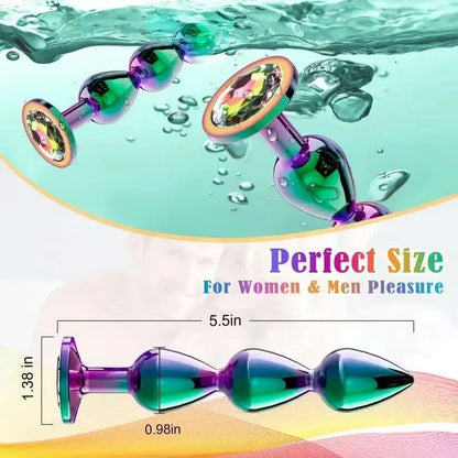 Metal Beads Body Plug