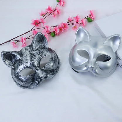 Premium Cat Masquerade Mask – 17 Colors