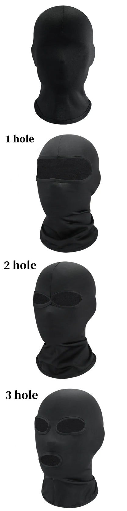 Full Face Black Mask