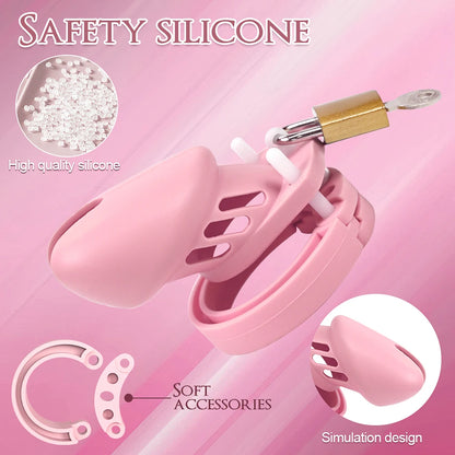 Pinky Boys Cage Chastity Cage Device