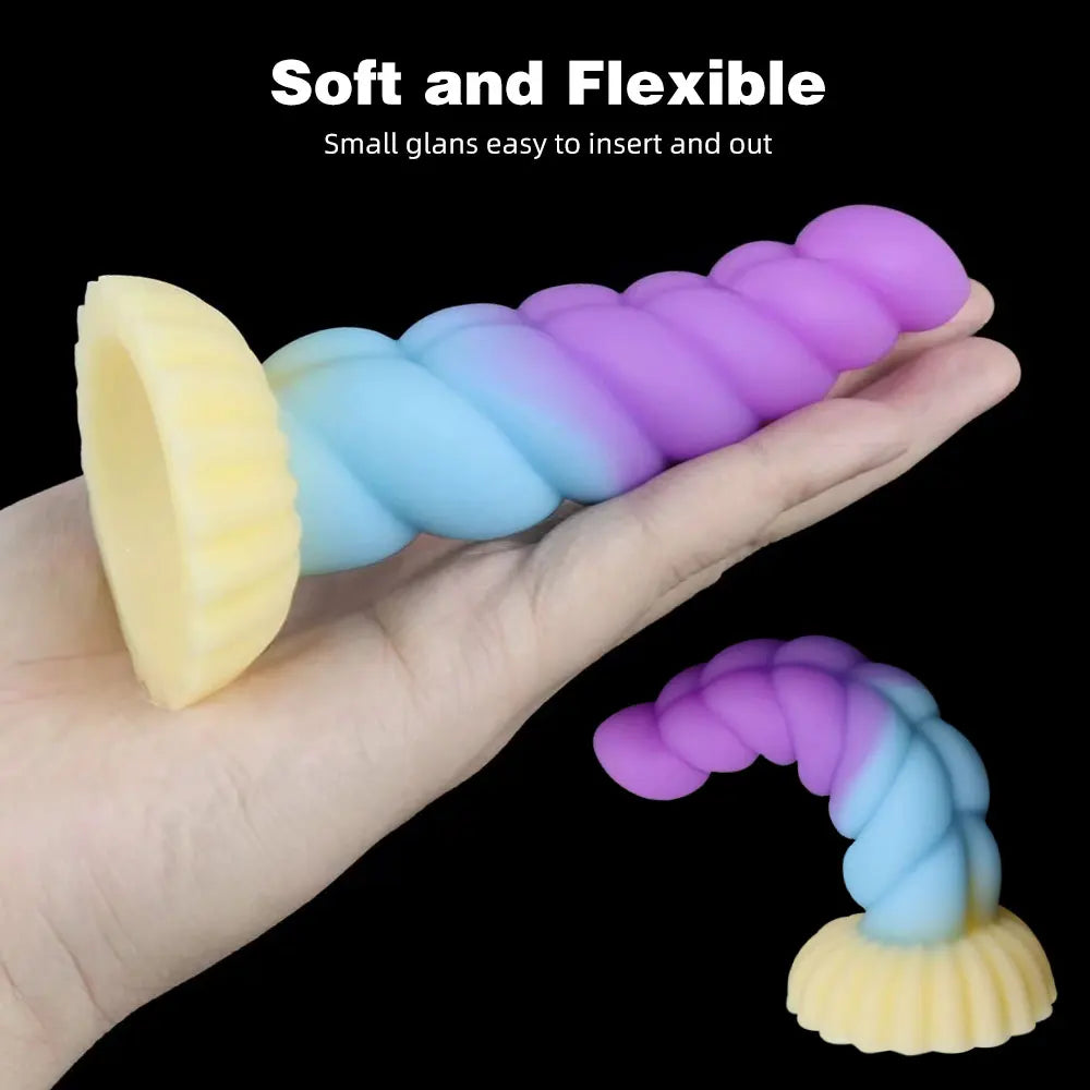 Cute Soft Silicone Dildo — Gentle Beginner Pleasure