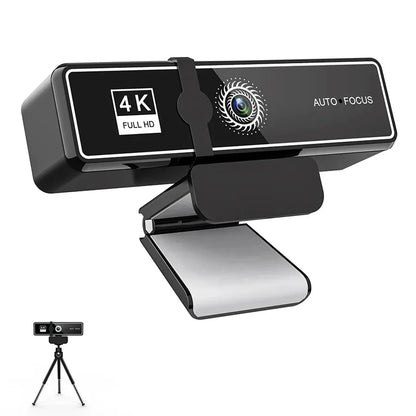 HD 4K Webcam with Autofocus