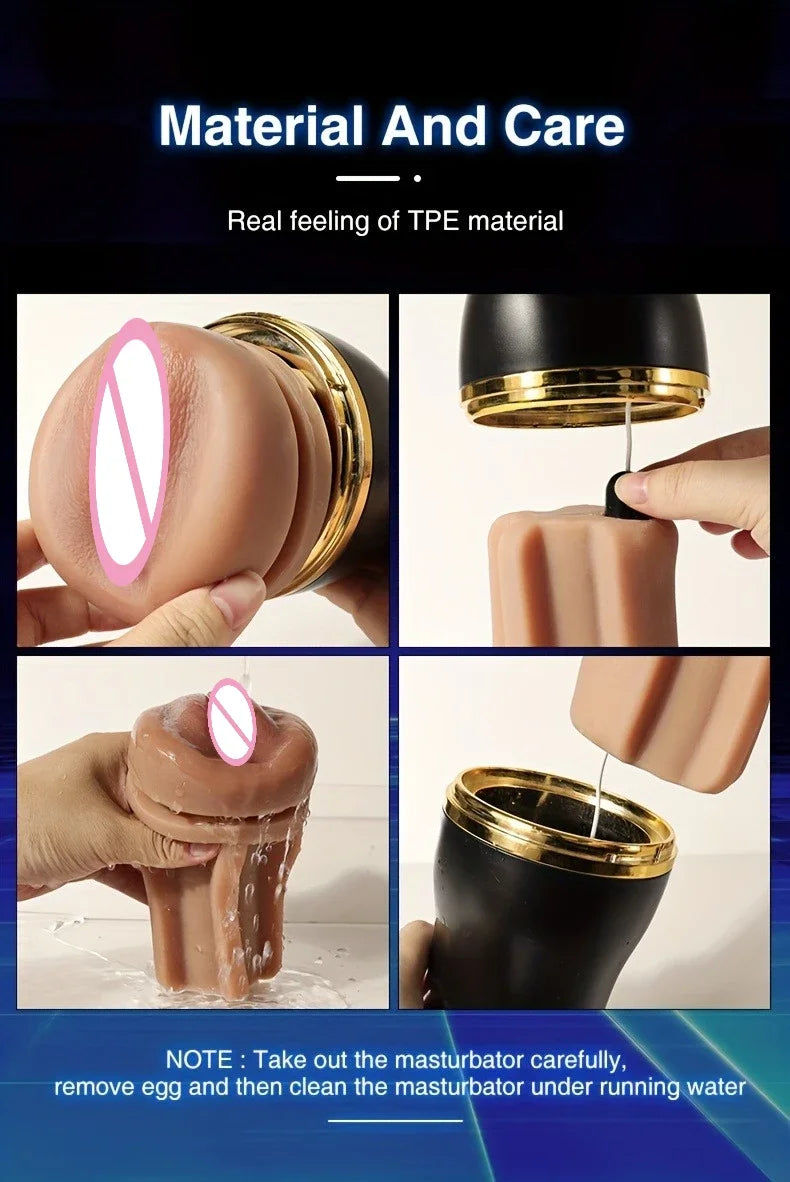 3D Automatic Pocket Trainer Stroker Cup