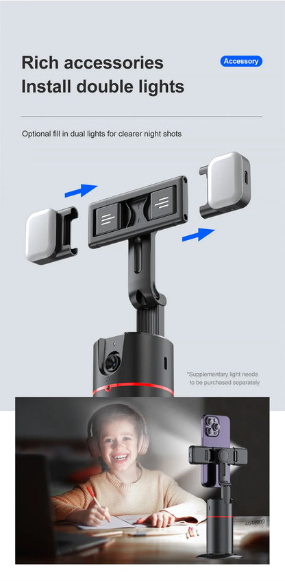 AI Tracking Social Media Content Gimbal