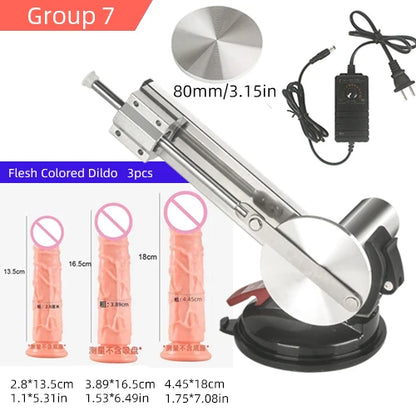 65mm Stroke Telescopic Sex Machine