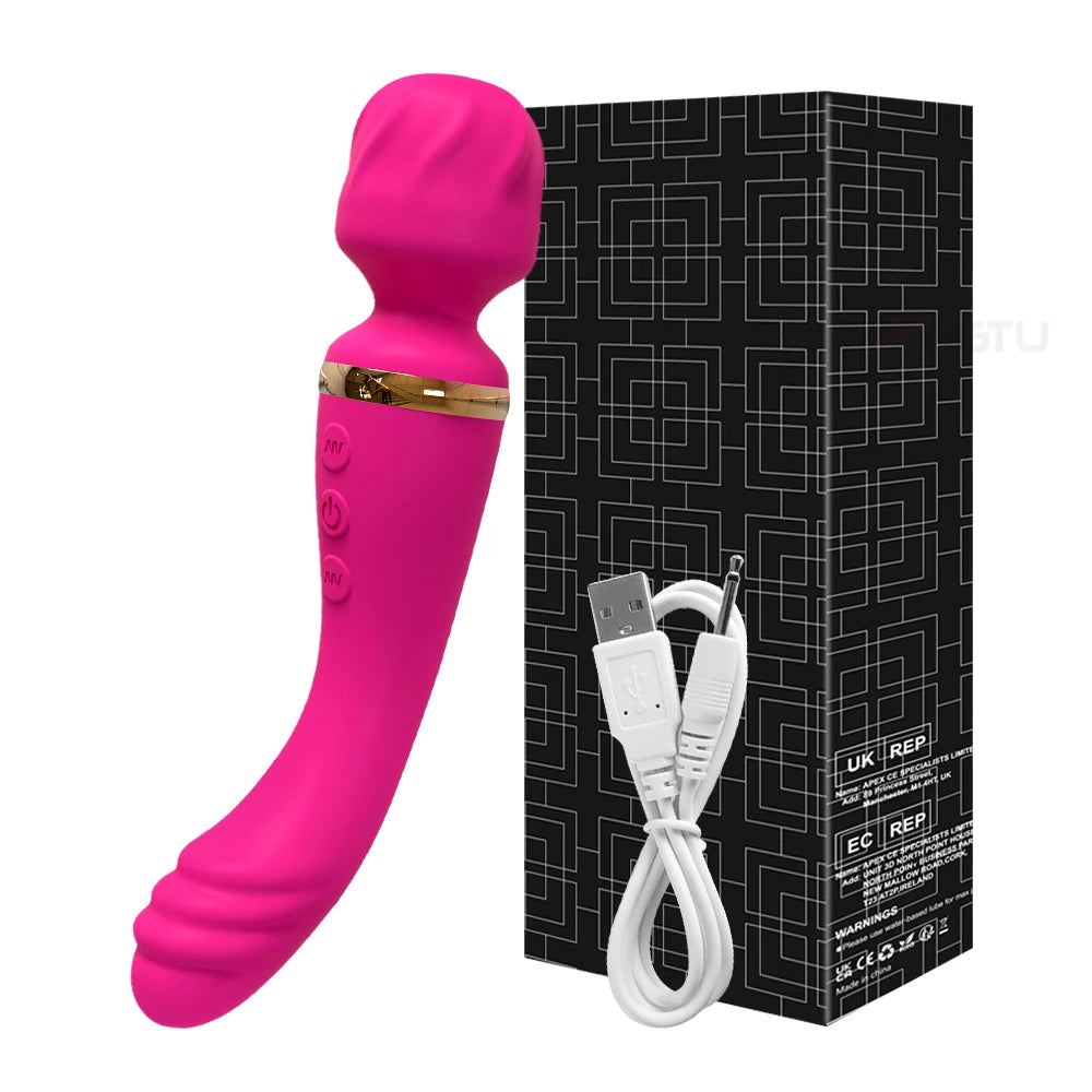 G-Spot Magic Wand Vibrator — 10 Powerful Modes