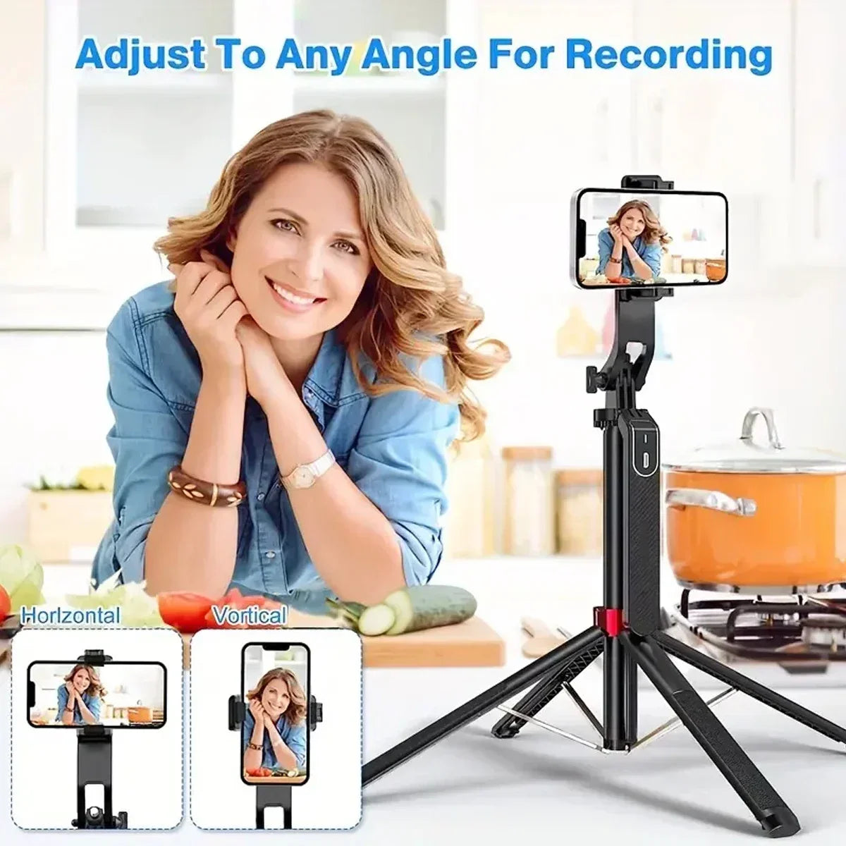 3 in one Phone & Camera Tripod