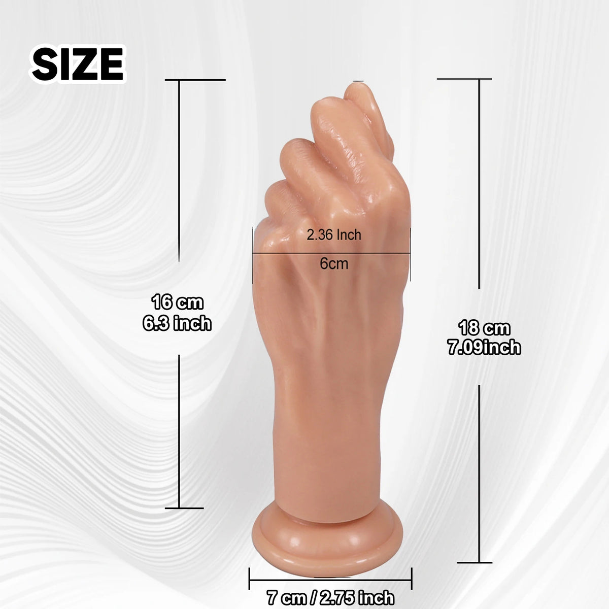 Realistic Hand Fisting Dildo