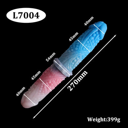40cm Dual Horse Dog Knot Double Dildo — 3 Colours