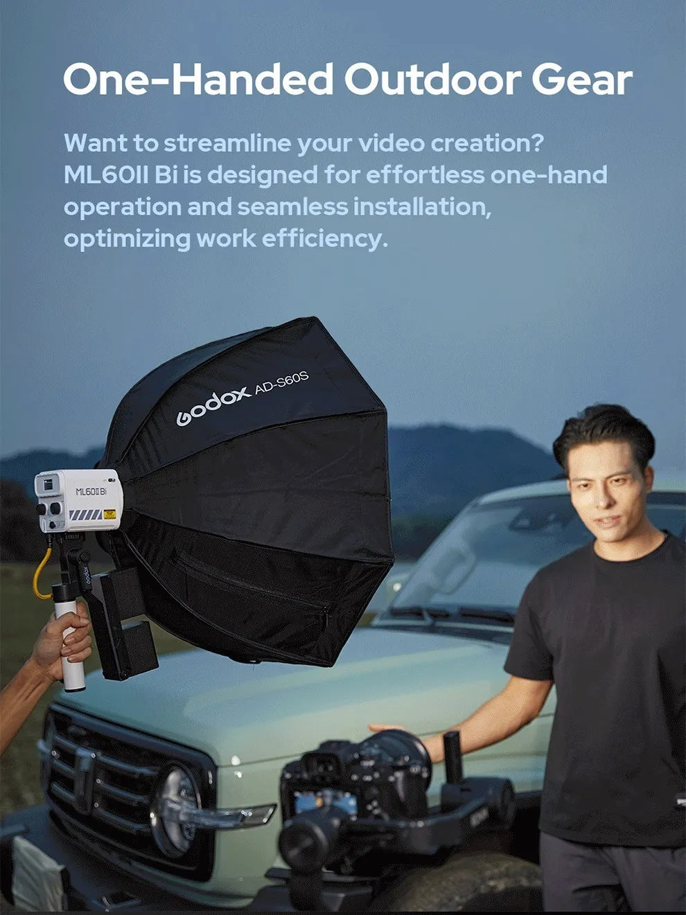 Studio and on-location lighting