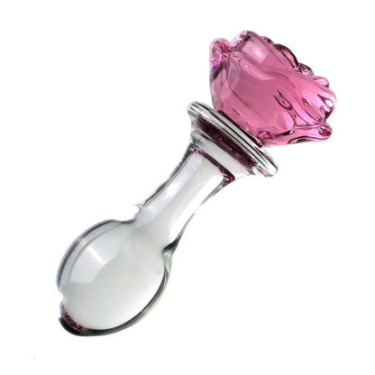 Rose Flower Luxury Glass plus Set
