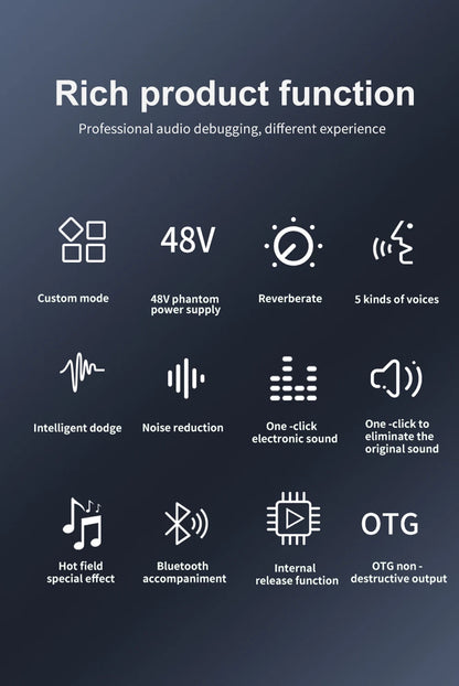 Condenser Mic & Sound Card Kit