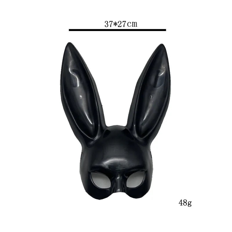 Long-Ear Bunny Rabbit Cosplay Party Mask