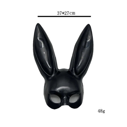 Long-Ear Bunny Rabbit Cosplay Party Mask
