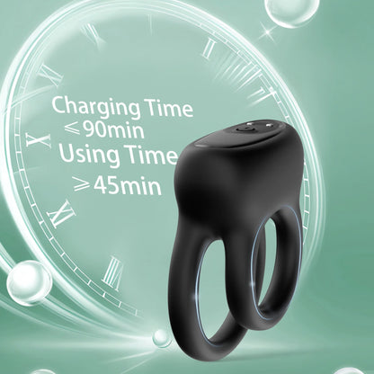 Single ring male charging lock precision ring physical silicone USK-C24 double silicone ring adult Vibrators sexo para hombre