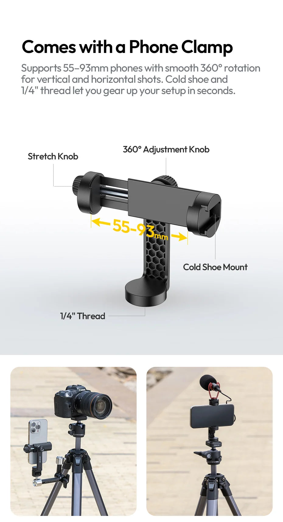 All-in-One Tripod for Streaming