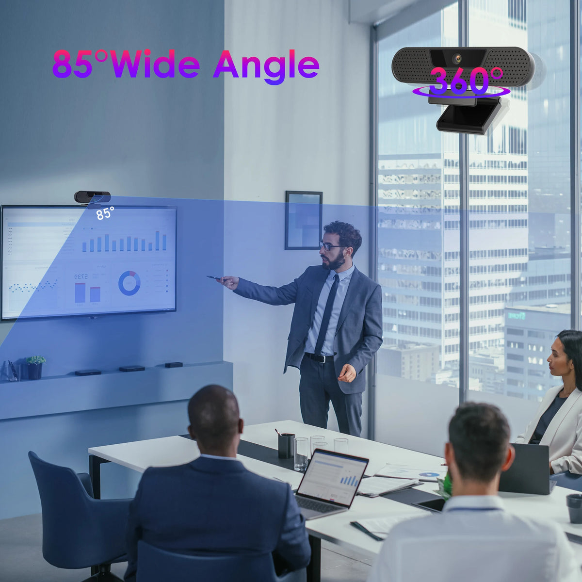 Autofocus Camera with AI Voice Changer