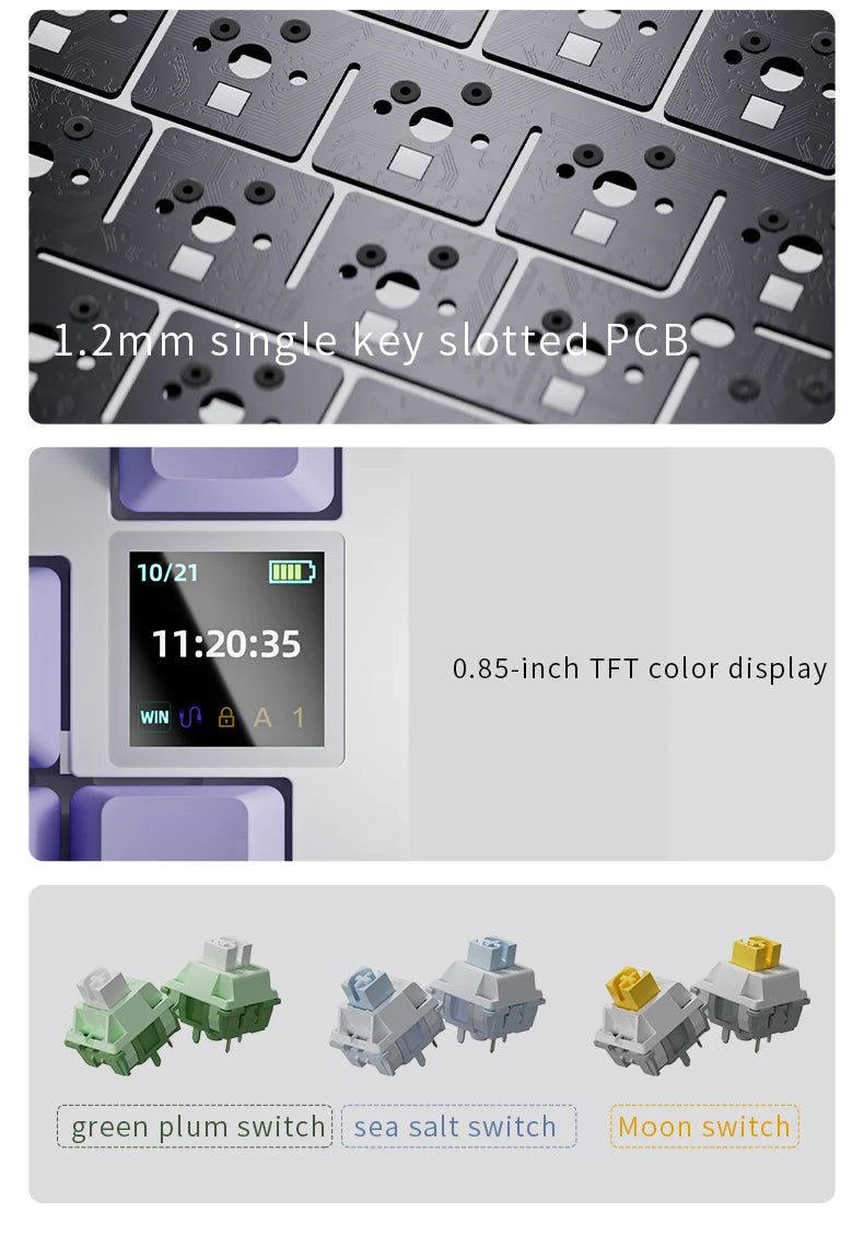 Premium mechanical keyboard