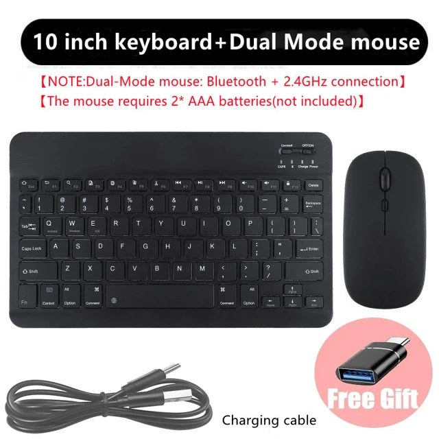 Silent Typing Keyboard Mouse Combo