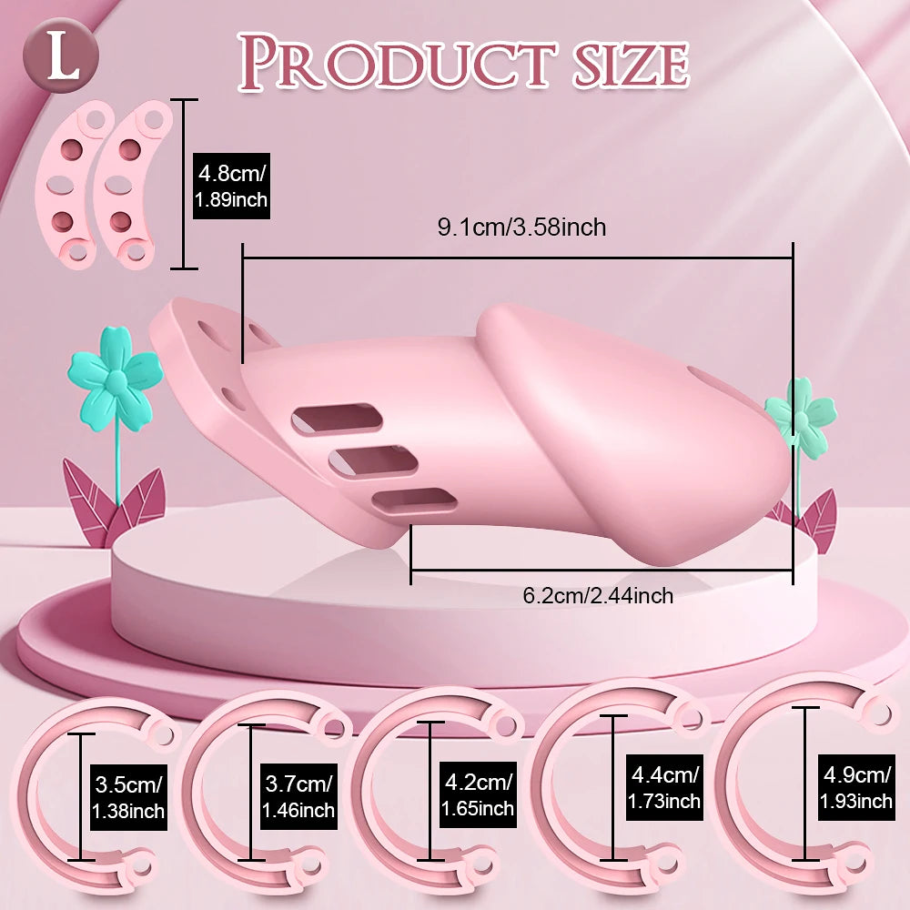 Pinky Boys Cage Chastity Cage Device