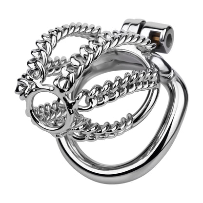 Binding Metal Chastity Cage