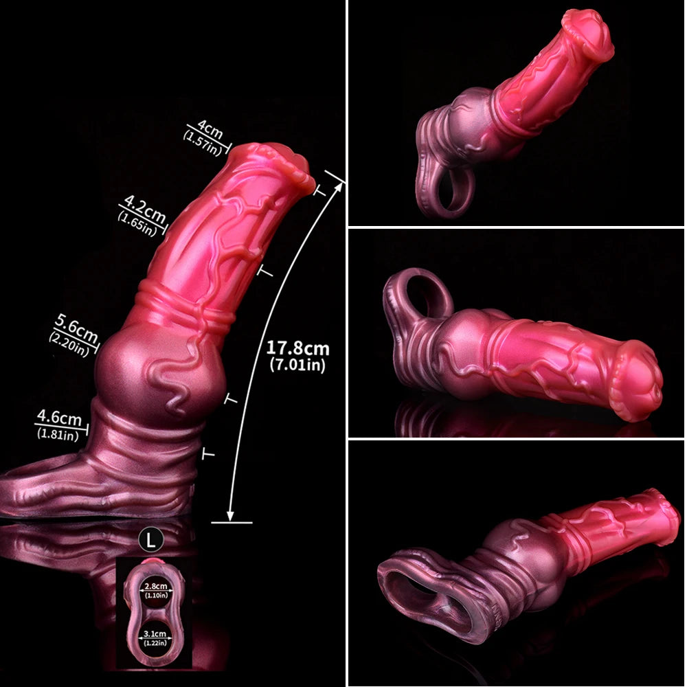 XL Silicone Knot Sleeve Extender – Multi-Size Kit
