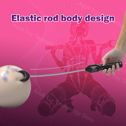Electric Shock Stick, Use with nipple clamps, Adjustable Pulse Stimulator, Sex Game, Microcurrent BDSM Training, Adult Sex Toys