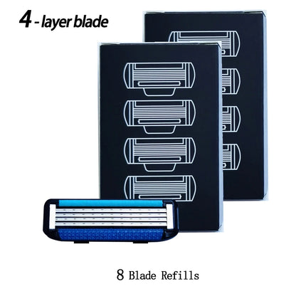 4-Layer Stainless Steel Razor