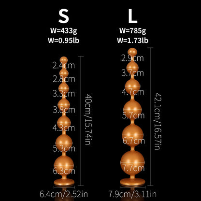 Safe & Hygienic Silicone Anal Toy