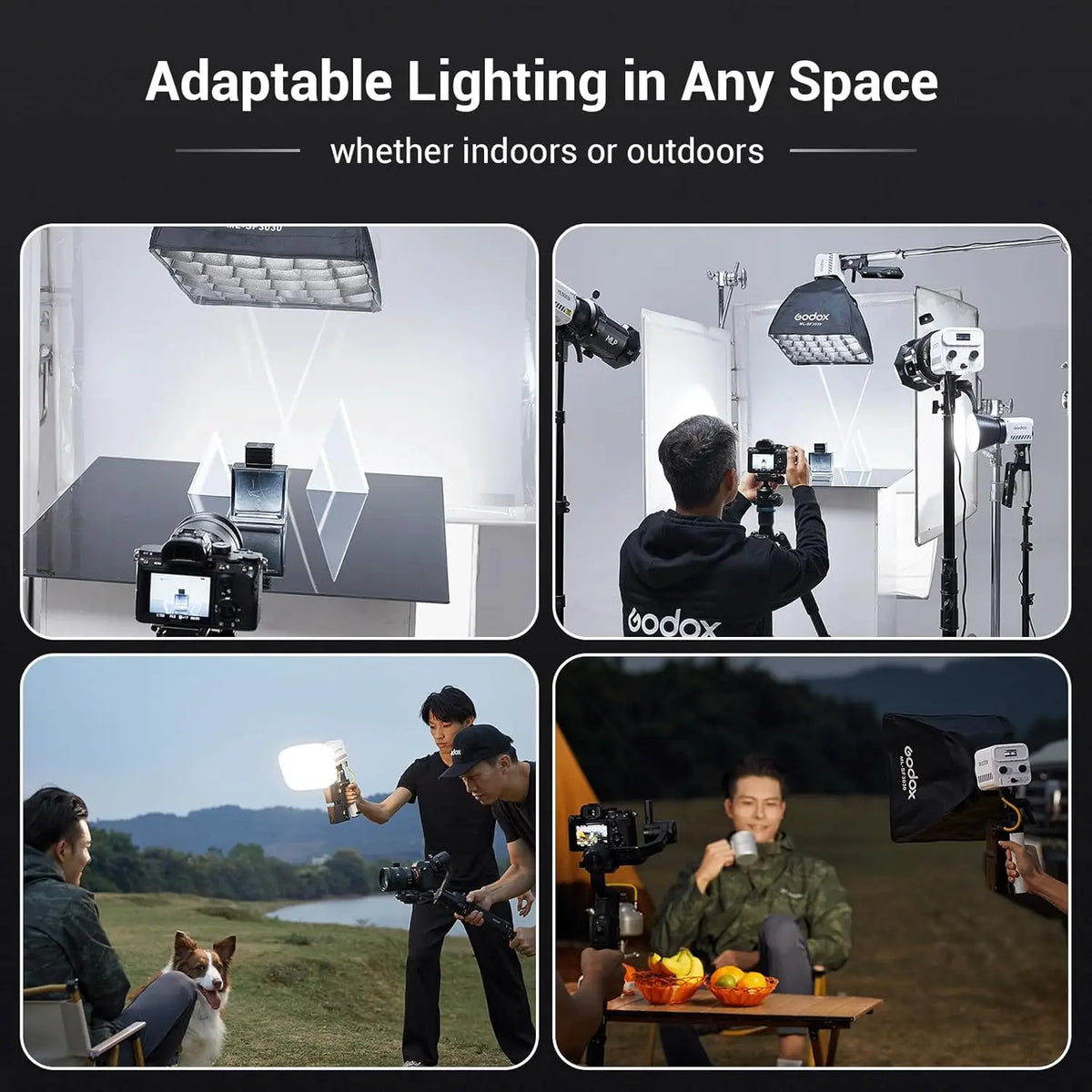Content Creators Portable LED light