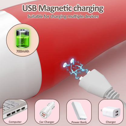 Thrusting Dildo Vibrator with Bracket Stand