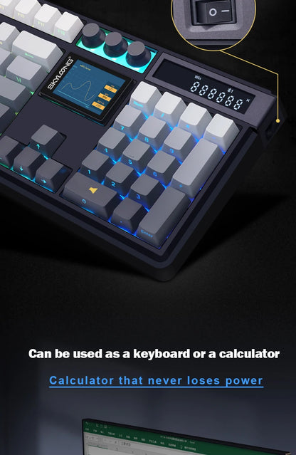 LCD Screen Mechanical Keyboard