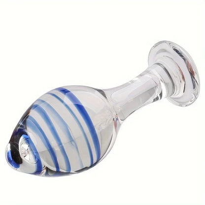 Crystal Smooth Glass Plug