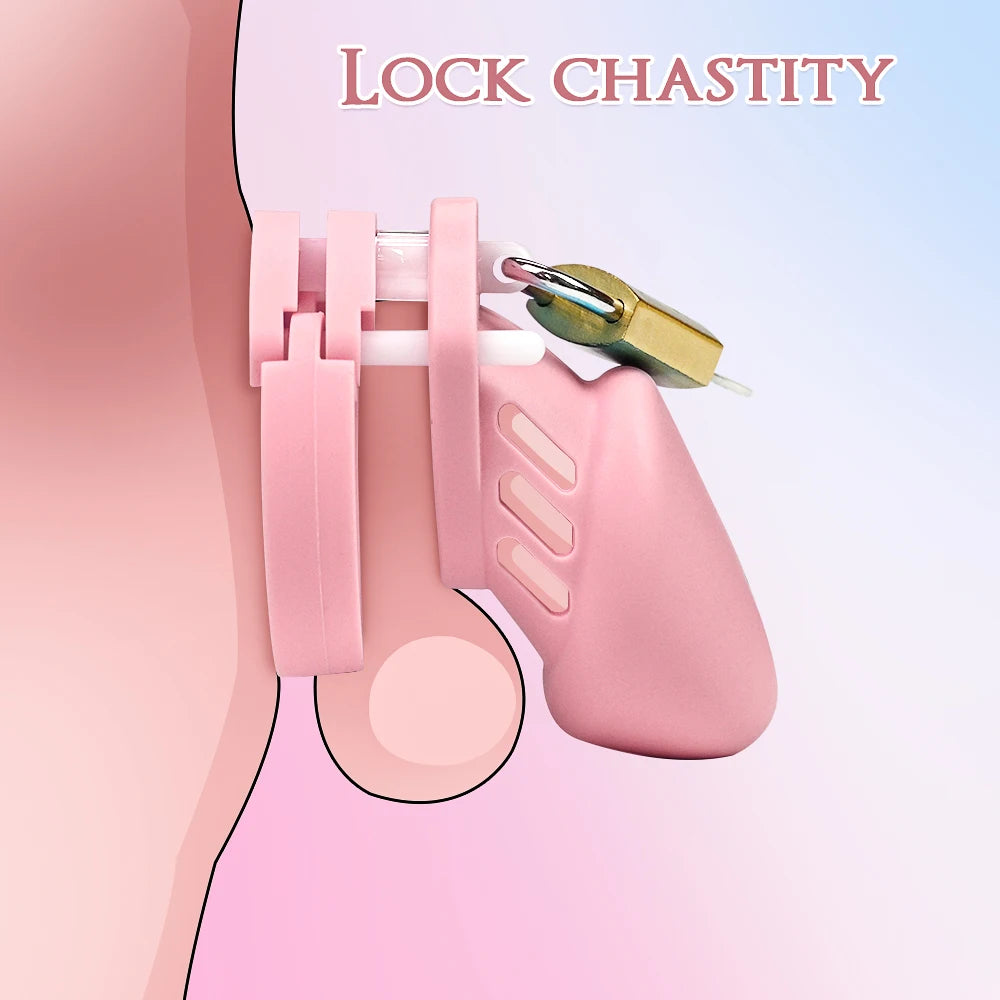 Pinky Boys Cage Chastity Cage Device
