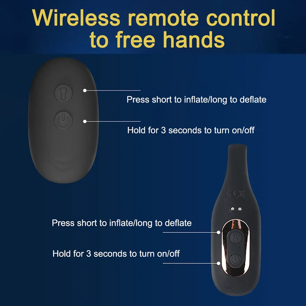 Wireless Pump Up Control Wellness Massager